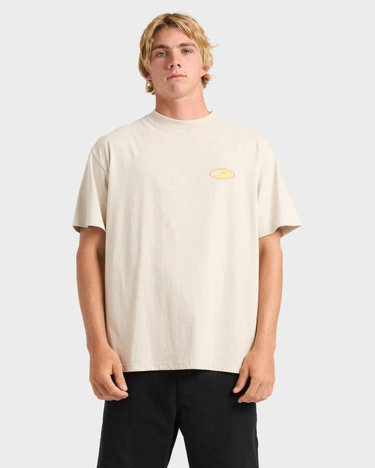 Image of T-Shirts. Productname: Quiksilver Mens Solar Sphere T-Shirt Moonstruck - in Moonstruck colour by brand - Quiksilver