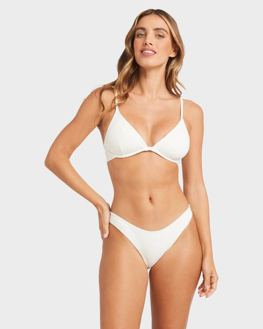 Image of Swimwear. Product name - Billabong Womens Sunrays Reese Underwire Bikini Top Salt Crystal in Salt Crystal colour by brand - Billabong