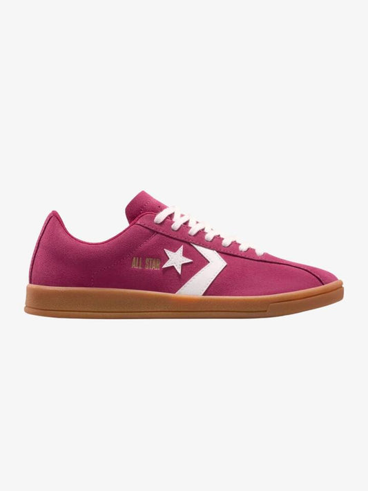 Image of Sneakers. Productname: Converse Unisex Classic Trainer Suede in Sporty Berry/Vintage White/Gum colour by brand - Converse