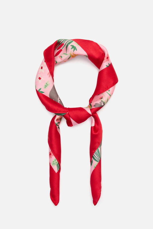 Image of Accessories. Productname: Swan Satin Scarf in Pink colour by brand - Princess Highway