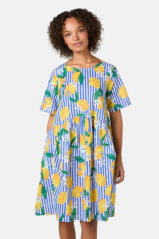 Image of Dresses. Productname: Lemonade Print Tulip Dress in Print colour by brand - Gorman