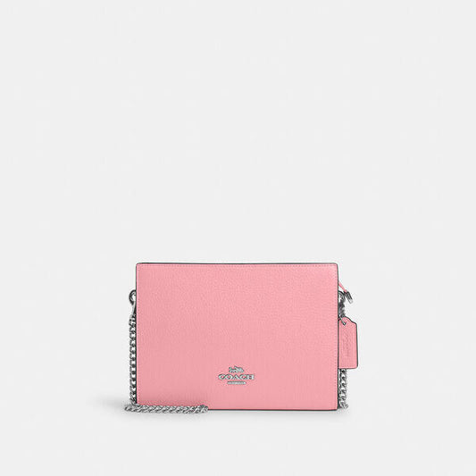 Image of Bags. Productname: Slim Crossbody in FLOWER PINK colour by brand - Coach Outlet Australia