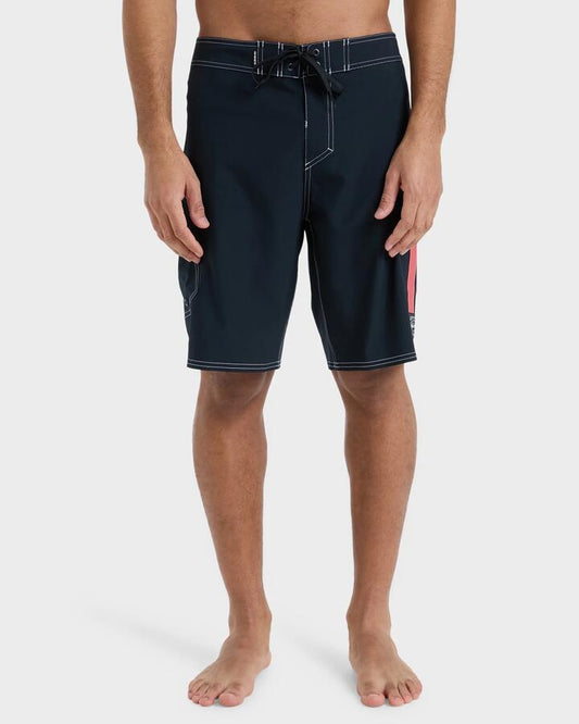 Image of Swimwear. Product name - Quiksilver Mens Interconnect 20" Boardshorts Black in Black colour by brand - Quiksilver