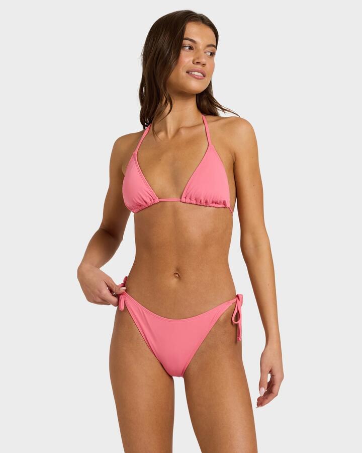 Image of Swimwear. Productname: Roxy - Womens Beach Classics Bikini Bottom - Bubblegum - in Bubblegum colour by brand - Roxy
