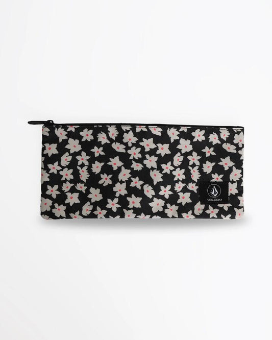 Image of Accessories. Productname: Volcom - Patch Attack Pencil Case - Black White - in Black White colour by brand - Volcom