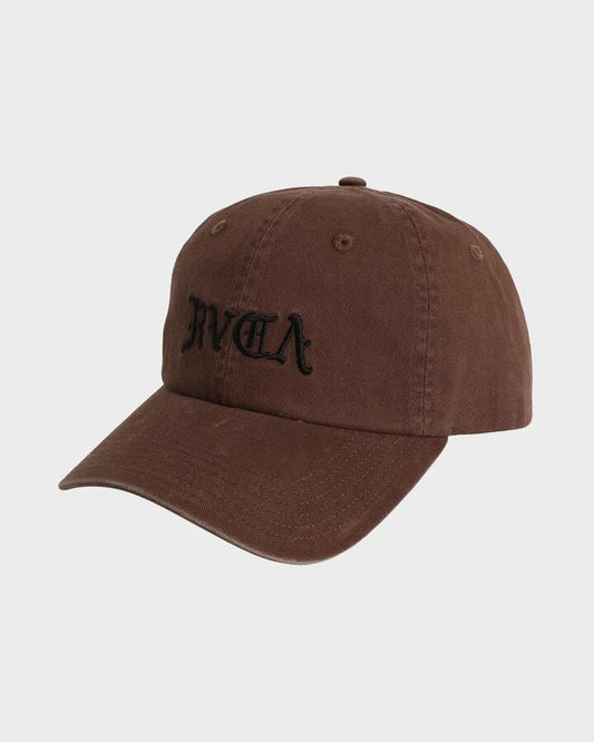 Image of Hats. Productname: RVCA - Mens Rvca Dad Cap - Earth - in Earth colour by brand - RVCA