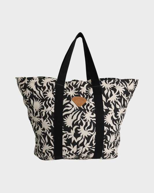 Image of Bags. Productname: Billabong - Womens Poppins Playa Tote Bag - Black White - in Black White colour by brand - Billabong