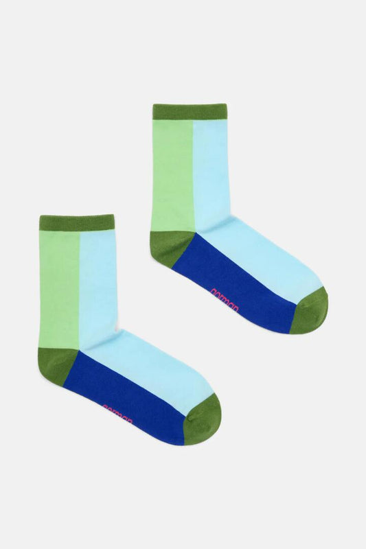 Image of Socks. Productname: Echo Crew Sock in Multi colour by brand - Gorman