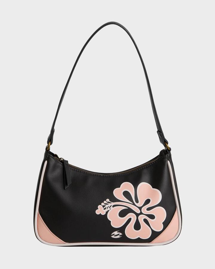 Image of Accessories. Productname: Billabong Womens Bong Rule Shoulder Purse Black - in Black colour by brand - Billabong