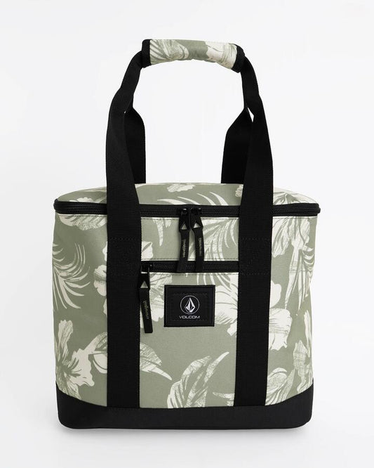 Image of Bags. Productname: Volcom Patch Attack Cooler Bag Moss Stone - in Moss Stone colour by brand - Volcom