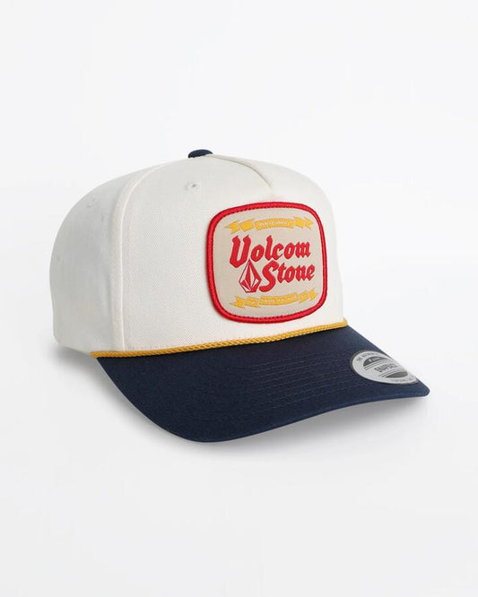 Image of Hats. Productname: Volcom - Mens Overpatch Cap - Dirty White - in Dirty White colour by brand - Volcom