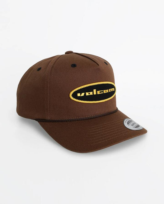Image of Hats. Productname: Volcom - Mens Overpatch Cap - Major Brown - in Major Brown colour by brand - Volcom