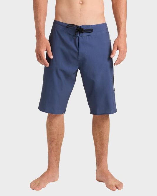Image of Swimwear. Productname: Quiksilver - Mens Nomad 21" Boardshorts - Vintage Indigo - in Vintage Indigo colour by brand - Quiksilver