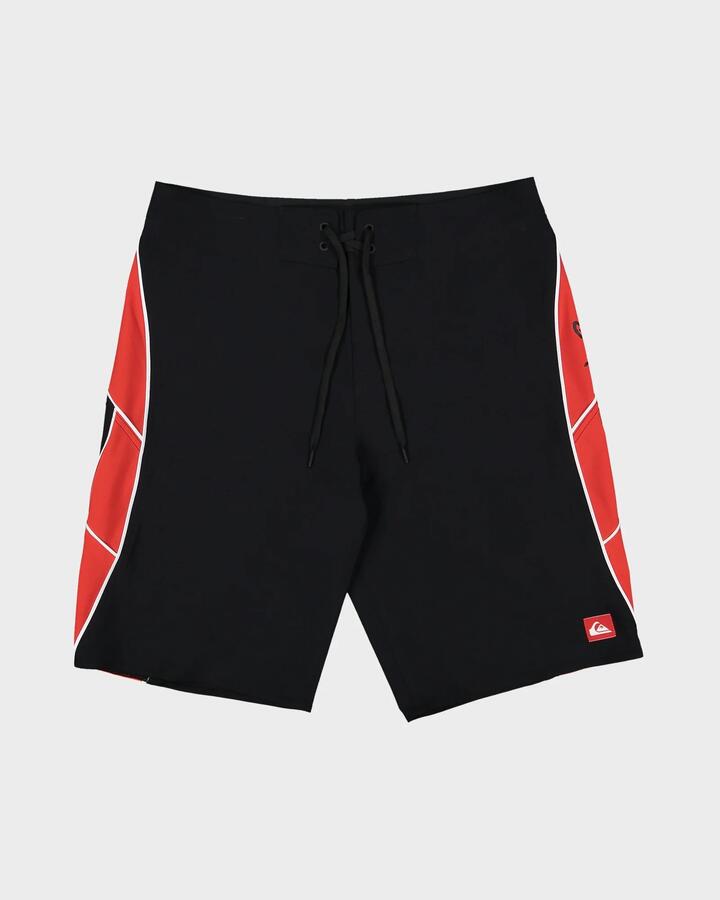 Image of Swimwear. Product name - Quiksilver Mens Nomad 21" Boardshorts Black in Black colour by brand - Quiksilver