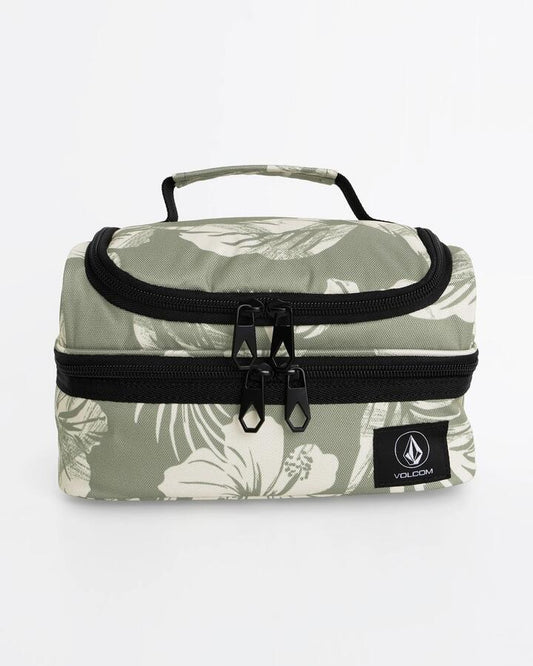 Image of Accessories. Productname: Volcom - Patch Attack Lunch Box - Moss Stone - in Moss Stone colour by brand - Volcom
