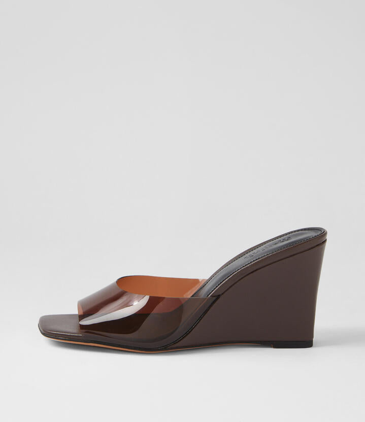 Image of Sandals. Productname: Anarbel Choc Sandals in Choc colour by brand - MOLLINI
