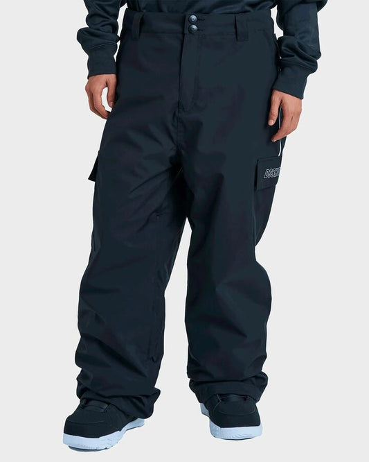 Image of Shoes. Productname: DC Shoes Mens Dc Wide Cargo 10K Snow Pants Black - in Black colour by brand - DC Shoes