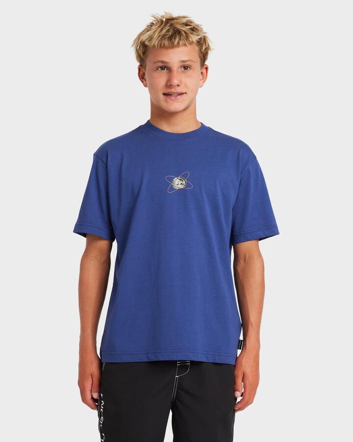 Image of T-Shirts. Product name - Billabong Boys 8-16 Spec 73 Og T-Shirt Vintage Indigo in Vintage Indigo colour by brand - Billabong