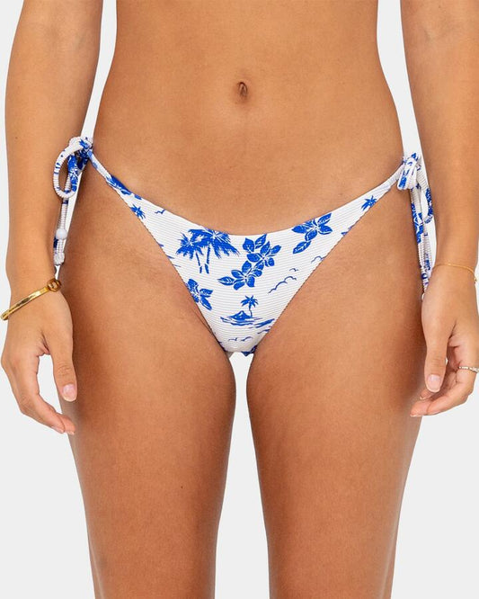 Image of Swimwear. Product name - Rusty Womens Maui Midi Bikini Bottom Maui in Maui colour by brand - Rusty