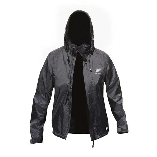 Image of Coats & Jackets. Productname: Kiwistuff Haast Waterproof Unisex Jacket in Black colour by brand - Kiwistuff