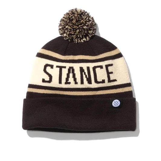 Image of Accessories. Productname: Stance Og Pom Beanie in Black & White colour by brand - STANCE