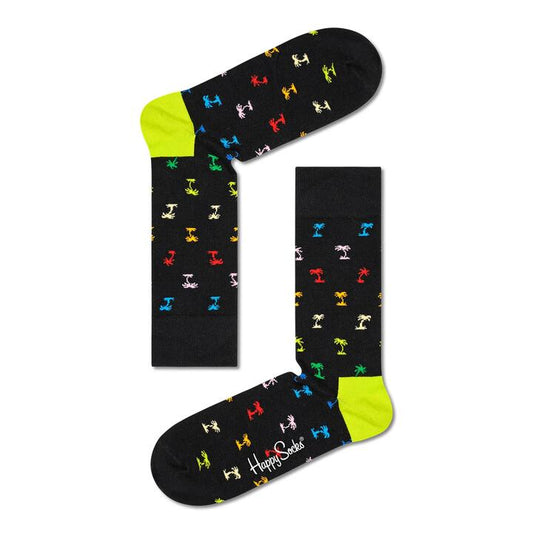 Image of Socks. Productname: Happy Socks Palm Unisex Socks in PALM colour by brand - Happy Socks