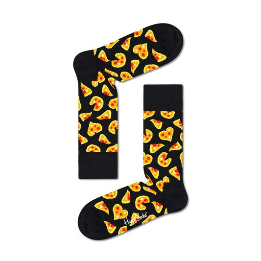 Image of Socks. Productname: Happy Socks Pizza Love Unisex Socks in Pizza Love colour by brand - Happy Socks