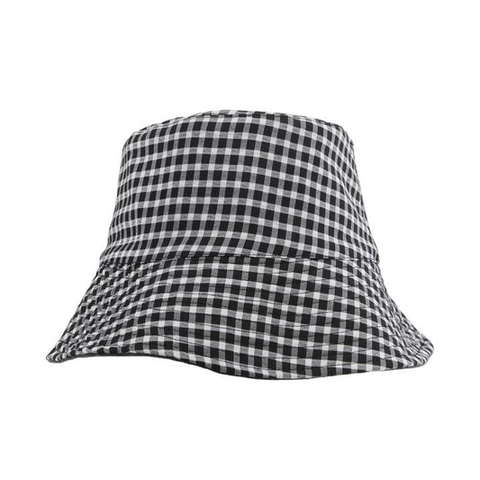Image of Accessories. Productname: Life & Sole Andy Bucket Hat in Black White colour by brand - Life & Sole