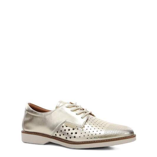 Image of Footwear. Productname: Hush Puppies Danae 2 Leather Shoes in CHAMPAGNE colour by brand - Hush Puppies