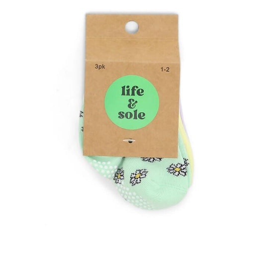 Image of Socks. Productname: Life & Sole Bambini Toddler Socks in Pastel Multi colour by brand - Life & Sole