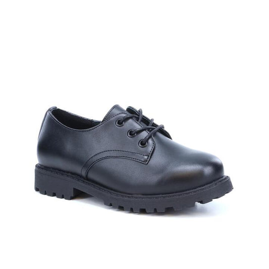 Image of Dresses. Productname: Top Marks Gemma School Shoes - Junior To Senior in Black colour by brand - Top Marks