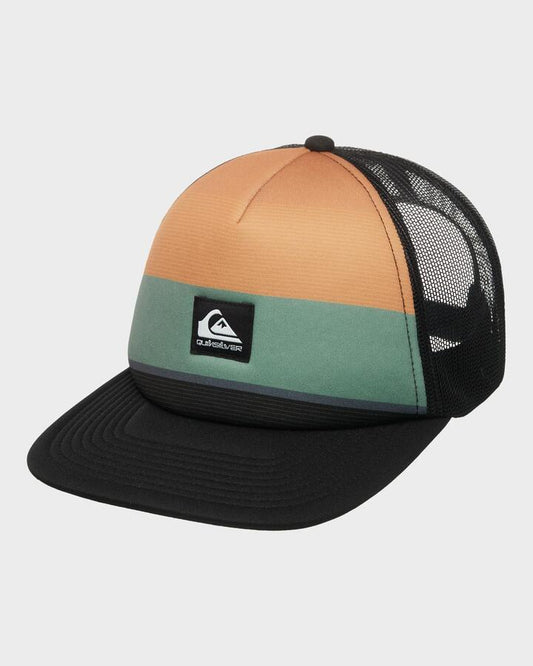 Image of Hats. Productname: Quiksilver - Mens Emu Coop Cap - Almond Tijuana - in Almond Tijuana colour by brand - Quiksilver