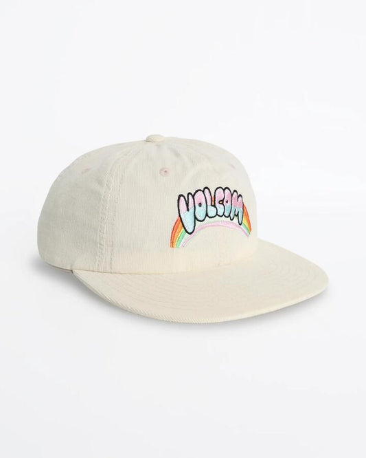 Image of Hats. Productname: Volcom - Mens Featured Artist Ozzy Dad Cap - Off White - in Off White colour by brand - Volcom