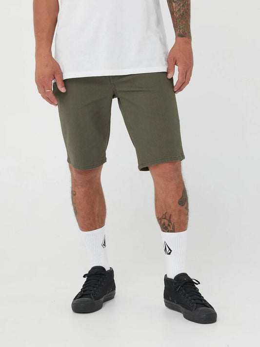Image of Accessories. Productname: Volcom Mens V Vorta Walkshorts Military - in Military colour by brand - Volcom
