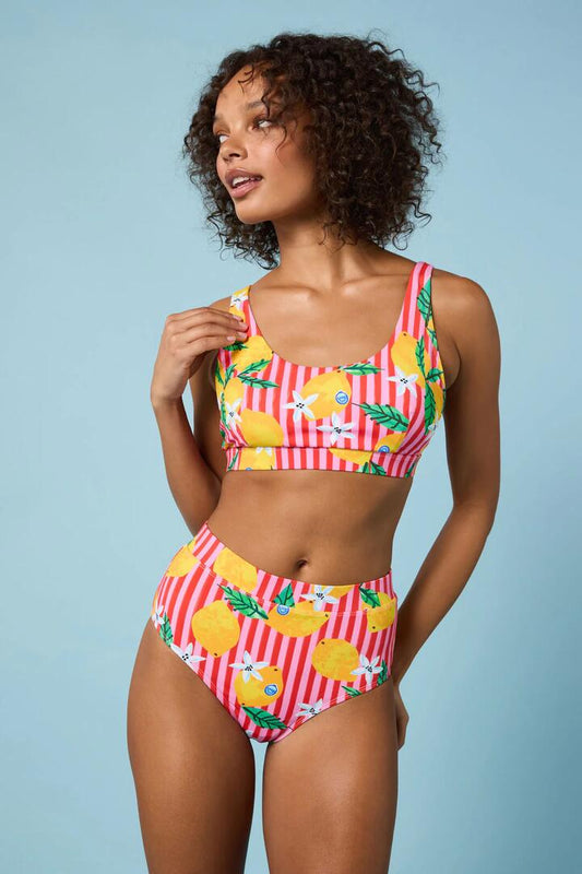 Image of Swimwear. Productname: Lemonade Print Bikini Bottom in Print colour by brand - Gorman