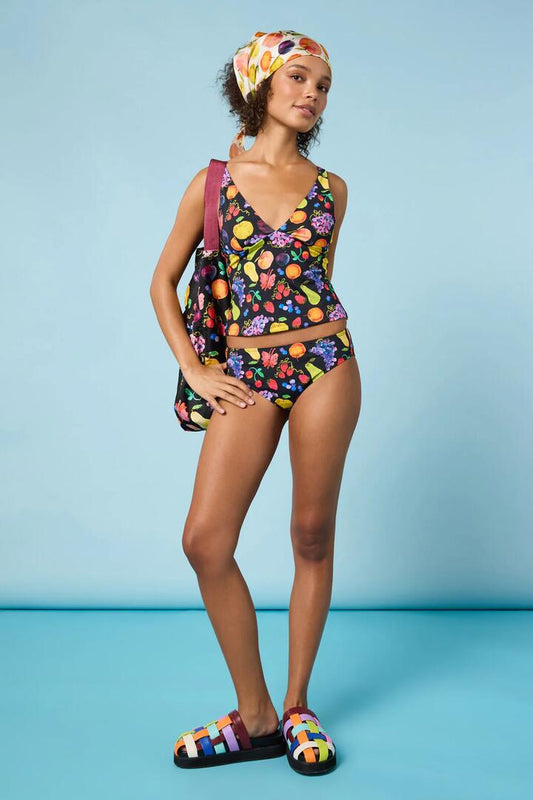 Image of Swimwear. Productname: Fruit Party Print Bikini Bottom in Print colour by brand - Gorman