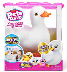 Image of Dolls. Product name - ZURU Pets Alive Mama & Baby Surprise S1 Mama Duck in colour by brand - Toymate