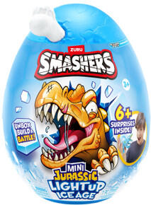 Image of Toys. Product name - Smashers Mini Jurassic Light Up Ice Age Series 1 in colour by brand - Toymate