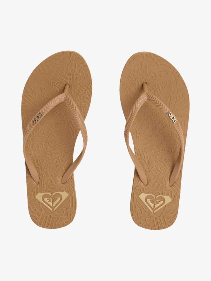 Image of Sandals. Productname: Roxy - Womens Antilles Ii Thongs - Almond - in Almond colour by brand - Roxy
