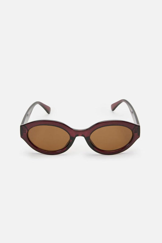 Image of Sunglasses. Productname: Plum Classic 90s Sunglasses in Plum colour by brand - Princess Highway