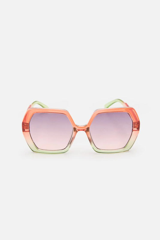 Image of Sunglasses. Productname: Sunset Fade Sunglasses in Pink colour by brand - Princess Highway