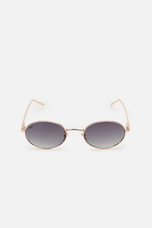 Image of Sunglasses. Productname: 90s Metal Frame Sunglasses in Gold colour by brand - Dangerfield