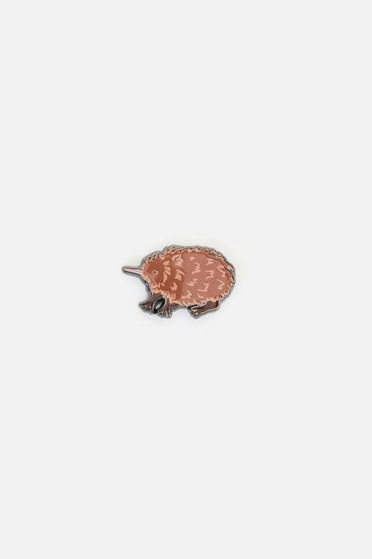 Image of Jewelry. Productname: Echidna Pin in Chocolate colour by brand - Princess Highway