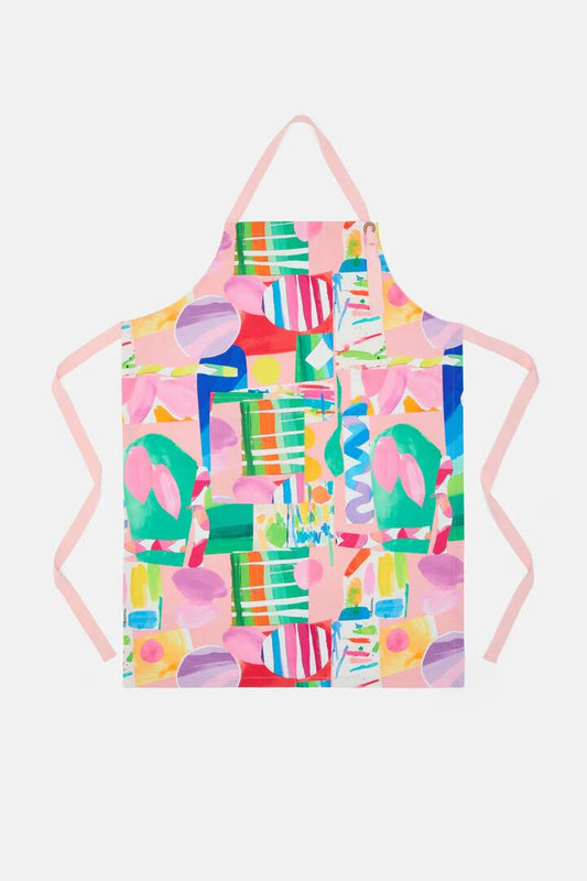Image of Kitchen & Dining. Productname: Montage Apron in Print colour by brand - Gorman