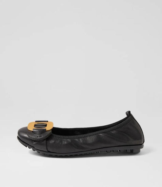 Image of Footwear. Productname: Beeming Mi Black Leather Black in BLACK colour by brand - MIDAS