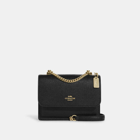 Image of Bags. Productname: Mini Klare Crossbody in BLACK colour by brand - Coach Outlet Australia