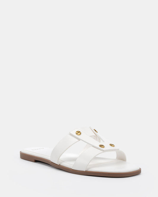 Image of Sandals. Productname: Shay: Cream - Women's Thongs in Neutral colour by brand - Novo