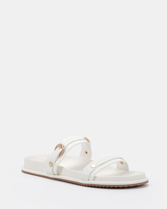 Image of Sandals. Productname: Soraya: White - Women's Thongs in Multi colour by brand - Novo