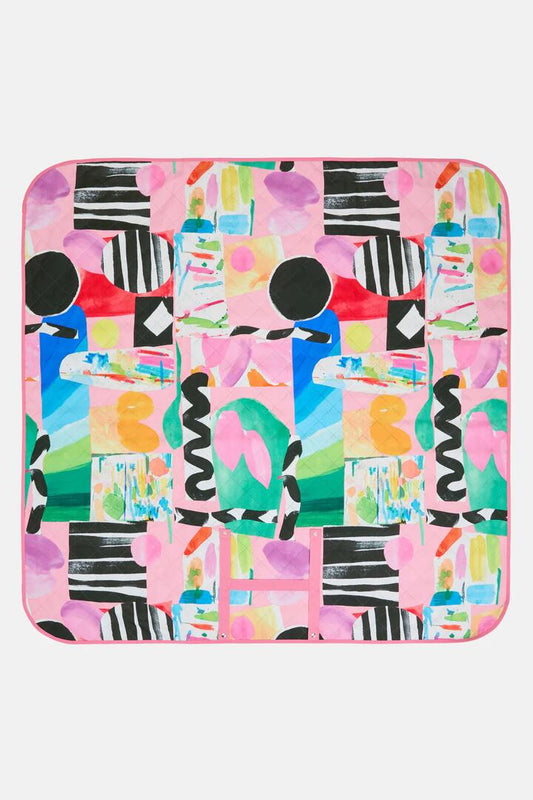 Image of Others. Productname: Montage Picnic Rug in Print colour by brand - Gorman