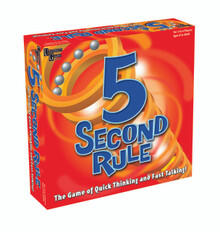Image of Games. Product name - 5 Second Rule Board Game in colour by brand - Toymate